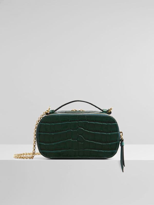 Mini Bolsos Mujer Chloé C Verde Nylon YLTN54739